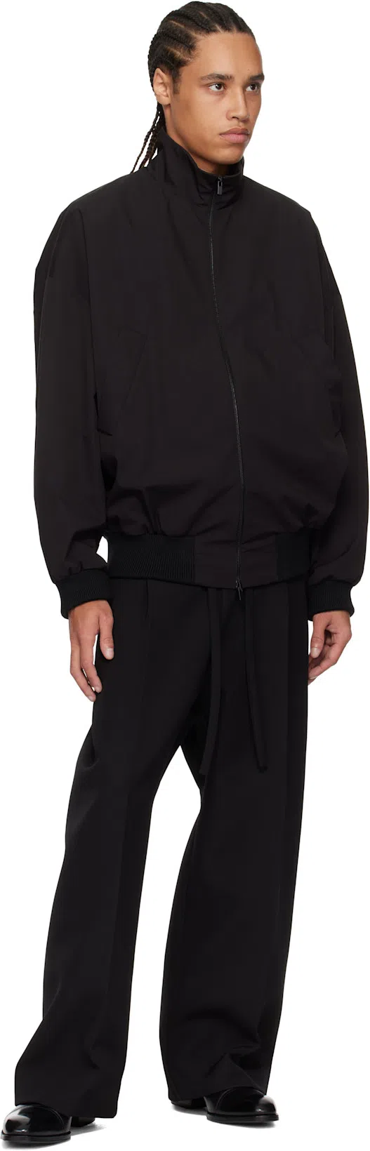 FEAR OF GOD Black Zipped Jacket