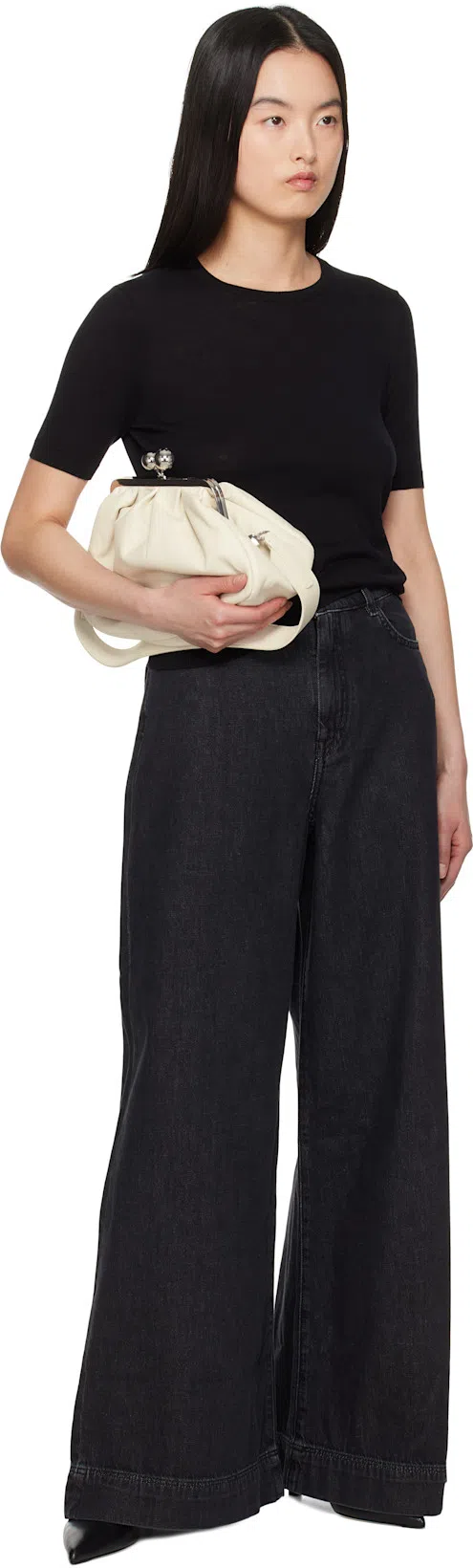 AEYDE Woman Ankle Boots Black Size 6 Leather