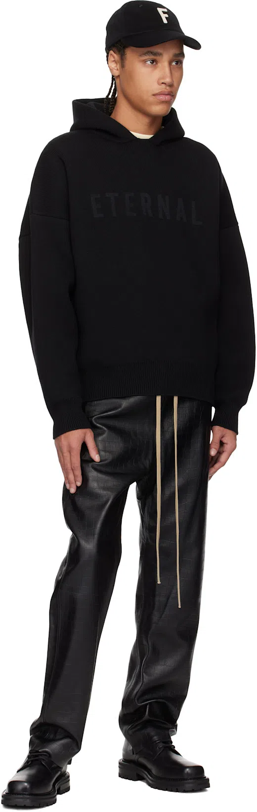 FEAR OF GOD Long-sleeved Thunderbird T-shirt In Neutral