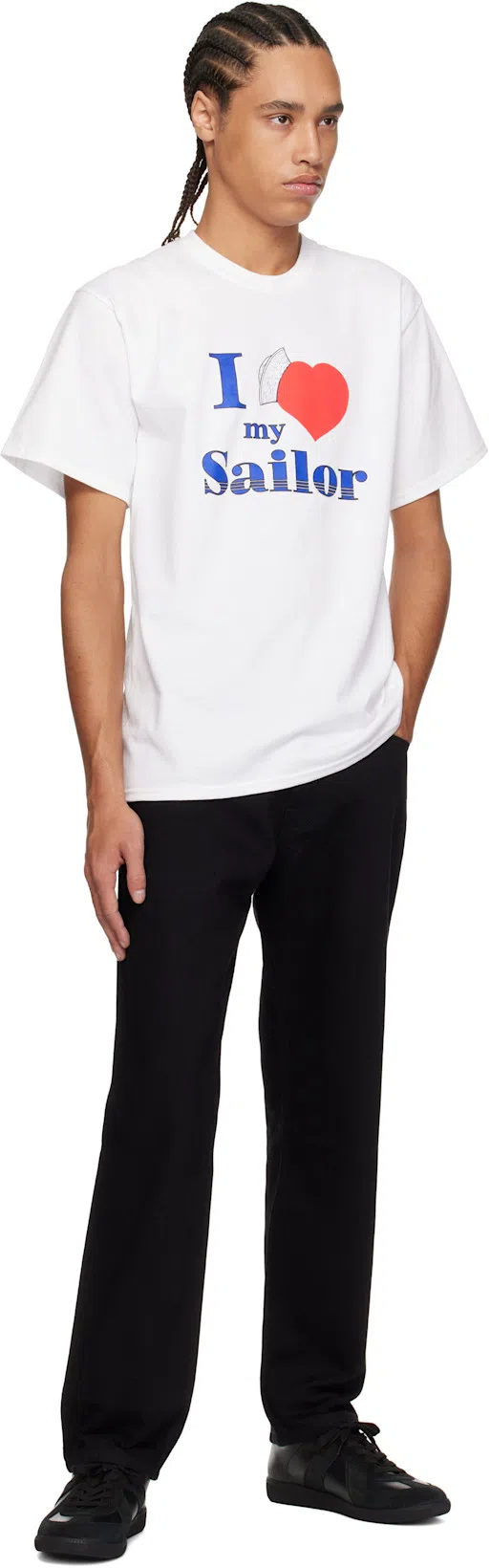 MAISON MARGIELA Low Top Sneakers Featuring Suede Panels In Black