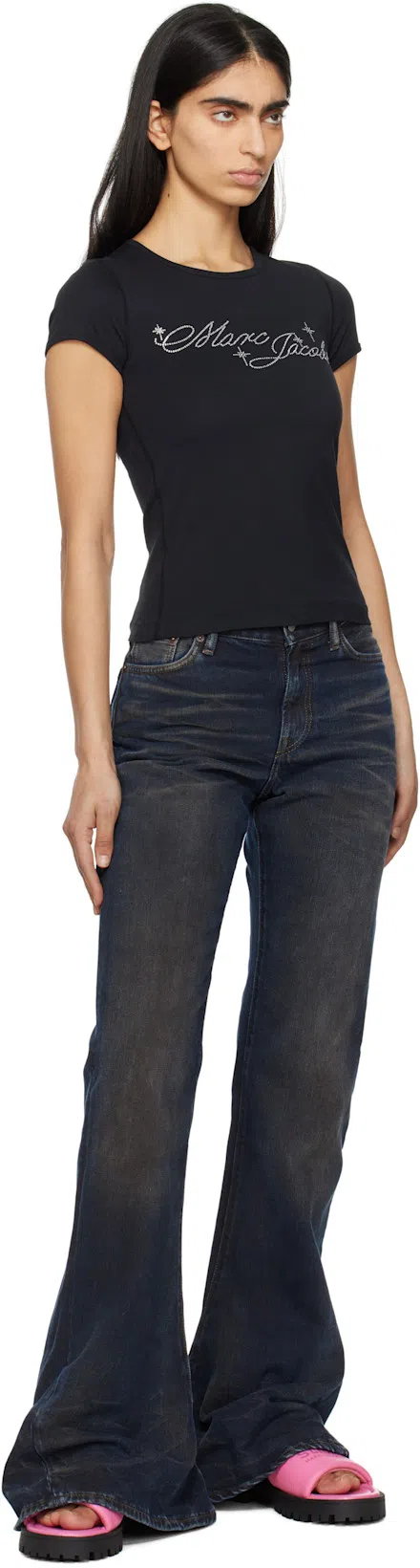 ACNE STUDIOS Navy 2024f Jeans In Dark Blue