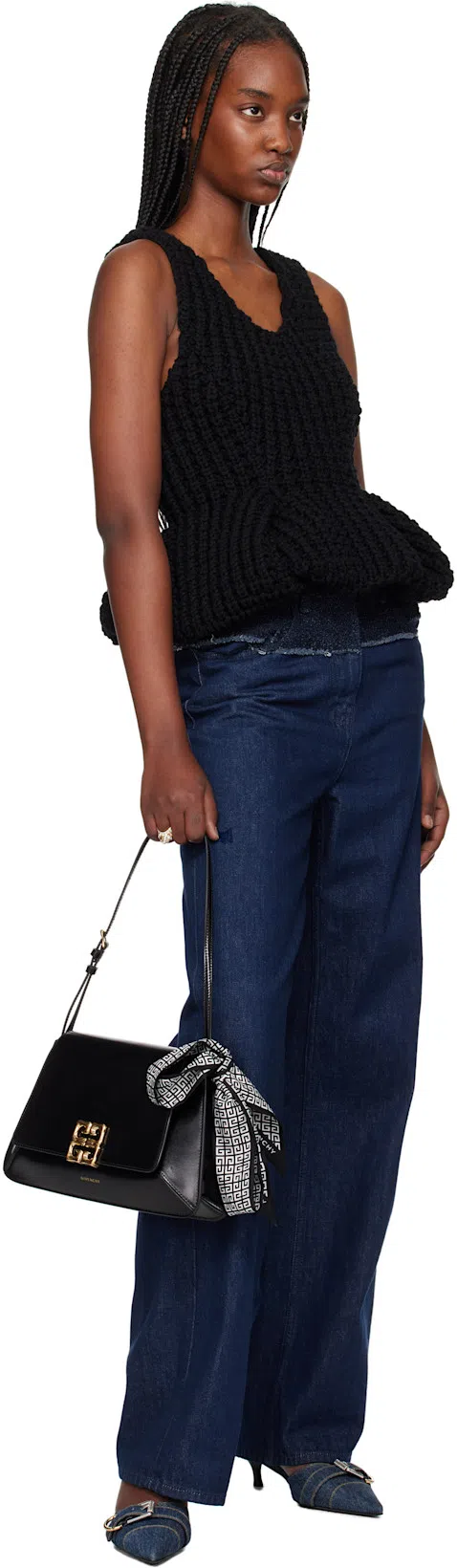 GIVENCHY Woman Pumps Blue Size 8 Textile Fibers In Animal Print