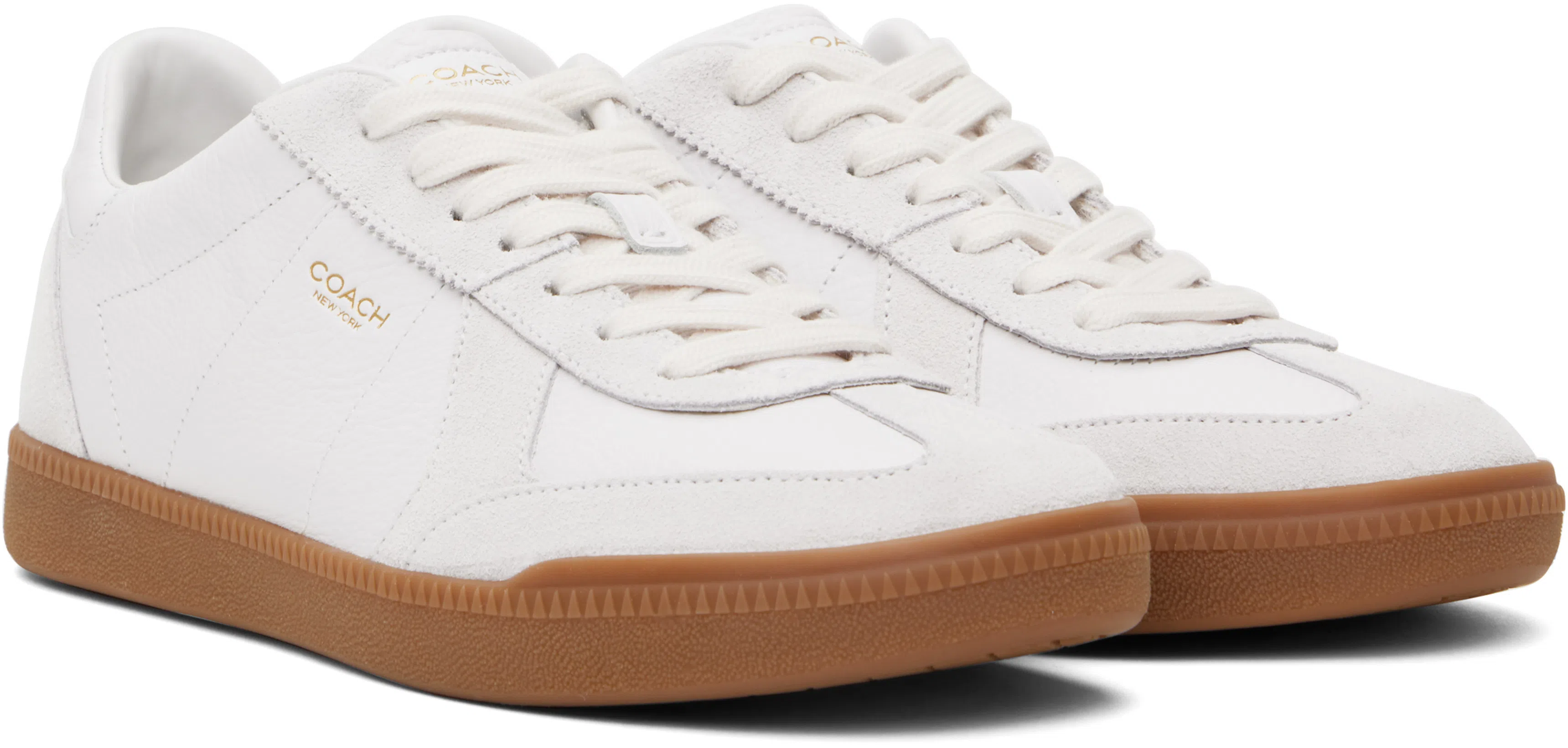 DRIES VAN NOTEN White Mock Neck Long Sleeve T-shirt In 1 White