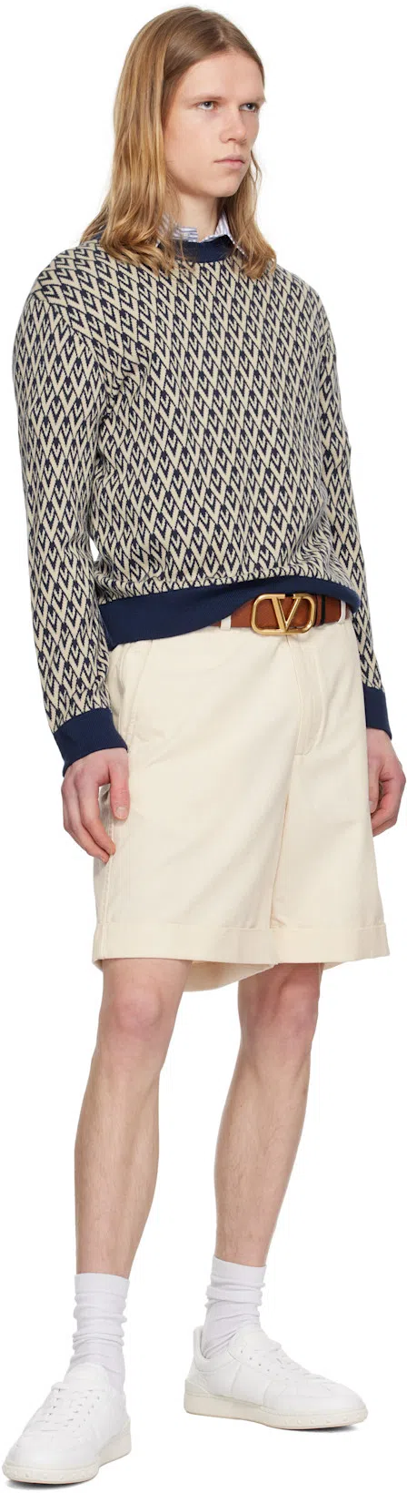 VALENTINO GARAVANI Low Top Upvillage Sneaker In In Black