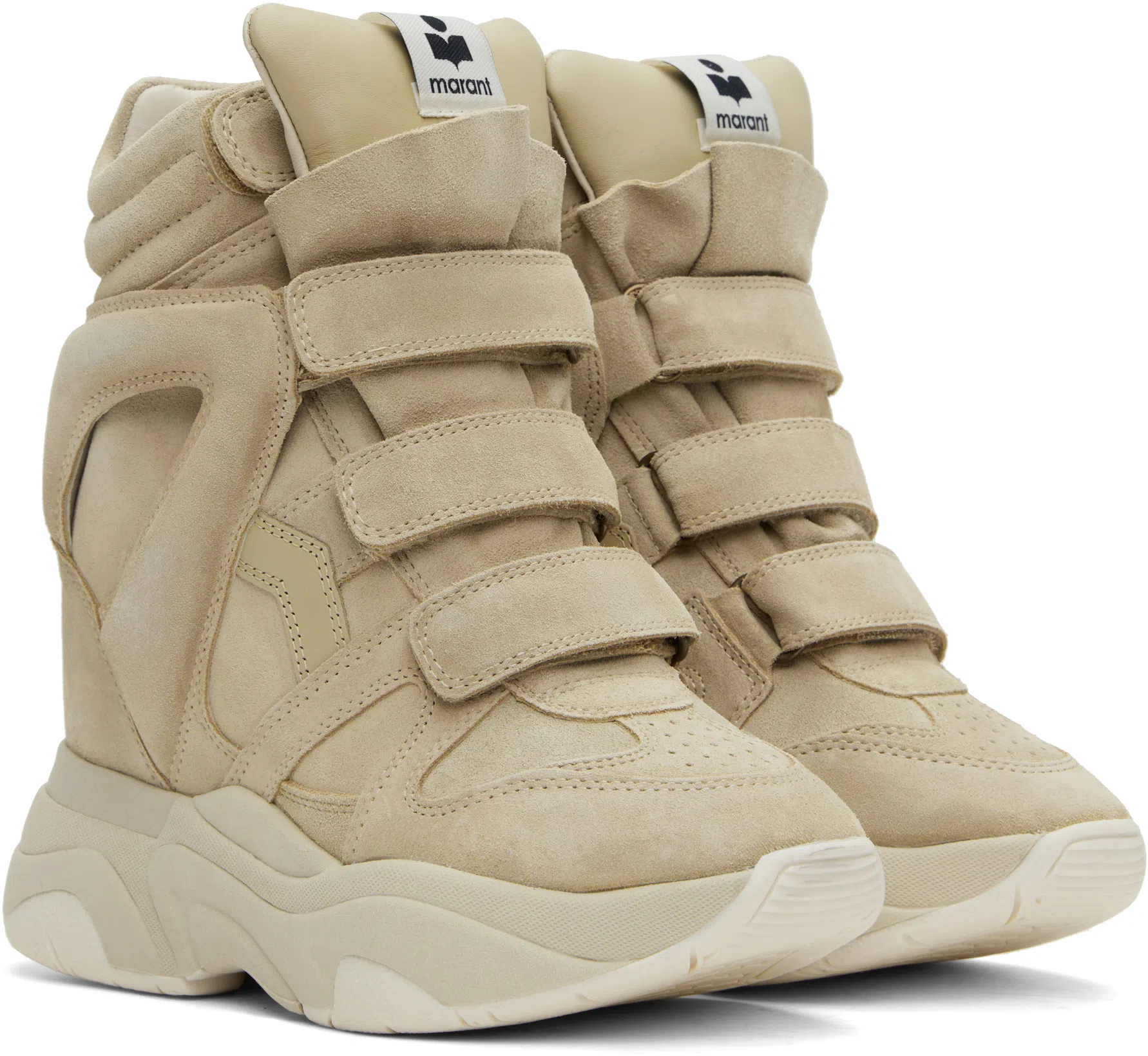 ISABEL MARANT Silver Sahale Bracelet In Orange/silver