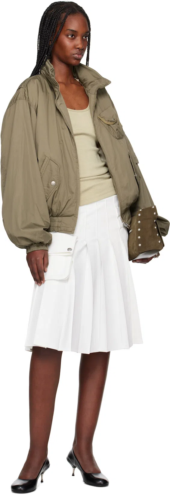 OUR LEGACY Black Declined Heels In True Dye Black