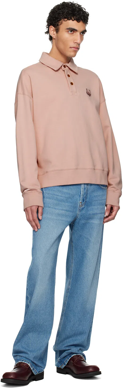 JACQUEMUS Denim Trousers Featuring Belt Loops In Blue