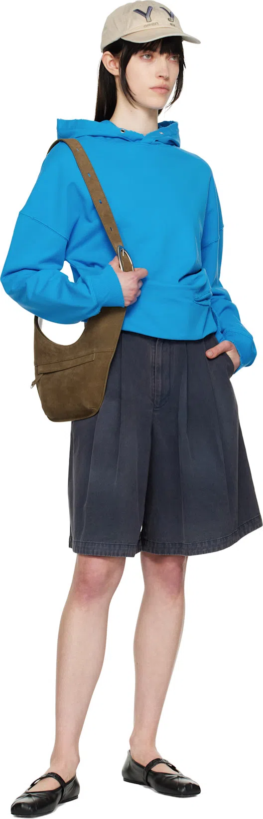 MARNI Patent-finish Ballerina Shoes In Black