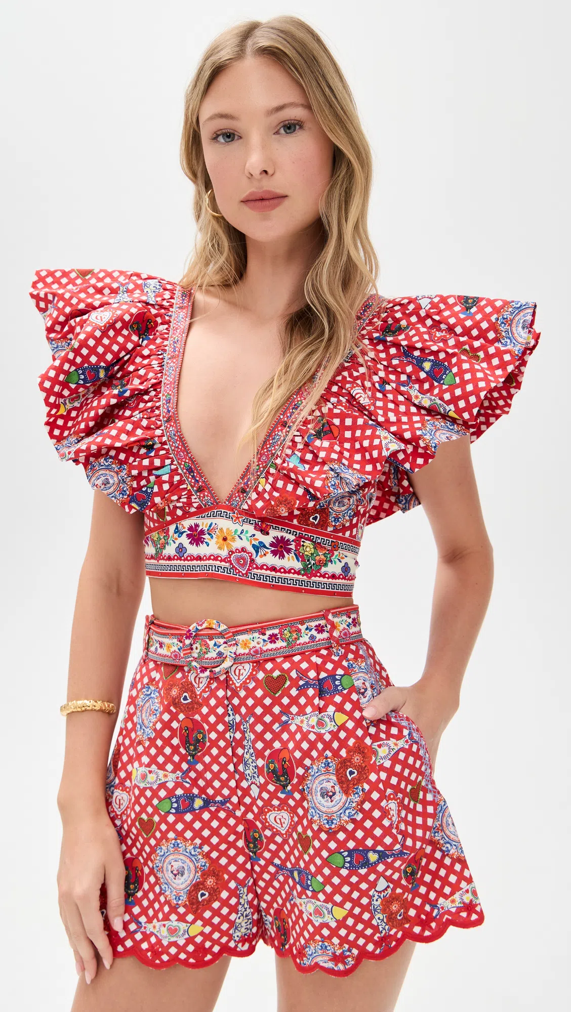 SCHUTZ Bari Mid Sandals Caramel Coffee