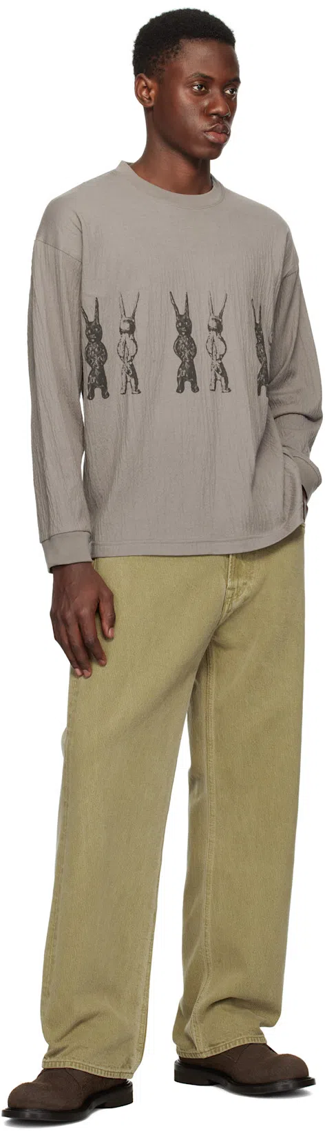 MOSCHINO Lace-up Brogues Leather Sole In Brown