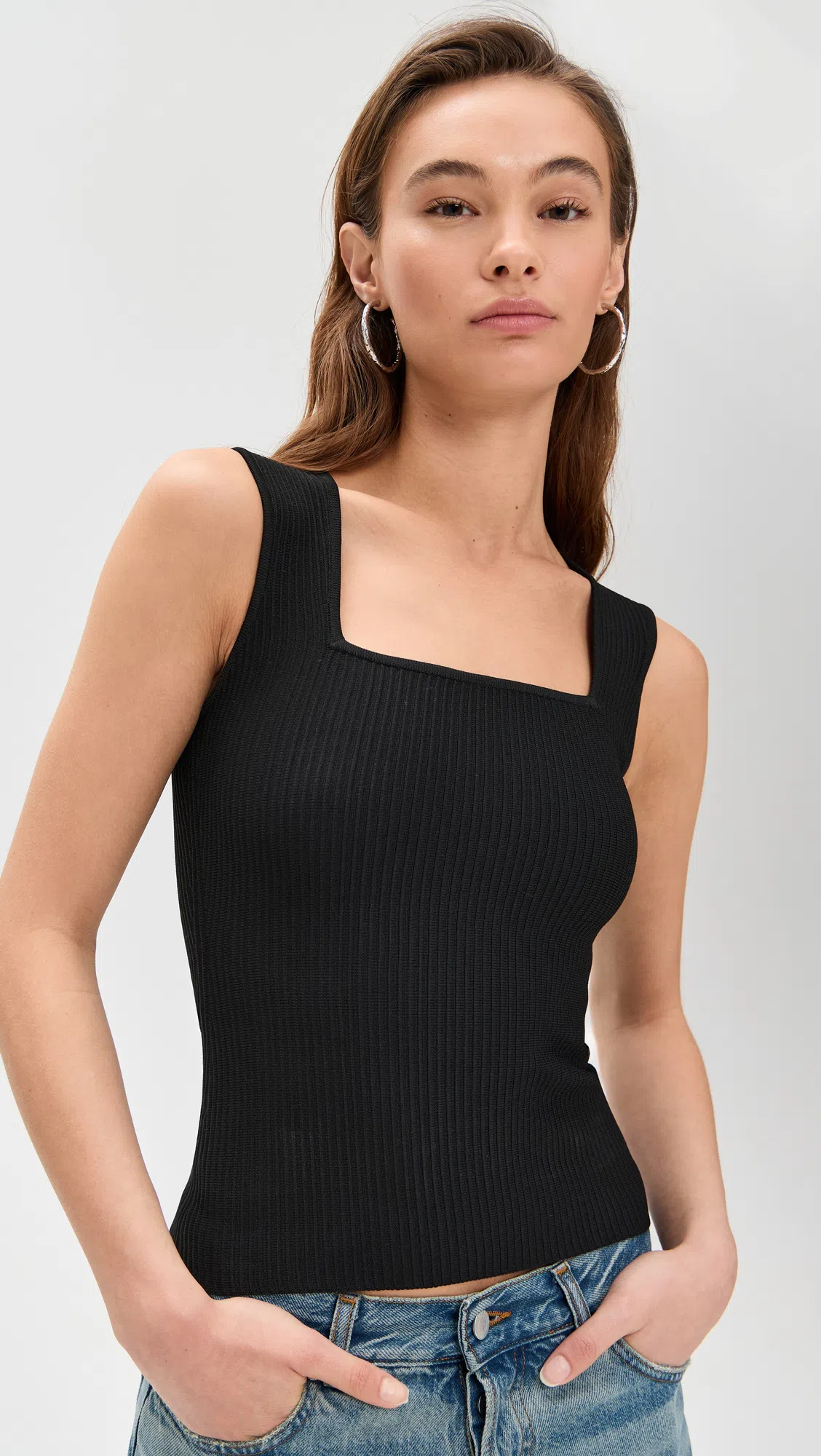 VICTORIA BECKHAM Draped Pleat Satin Midi Skirt In Black