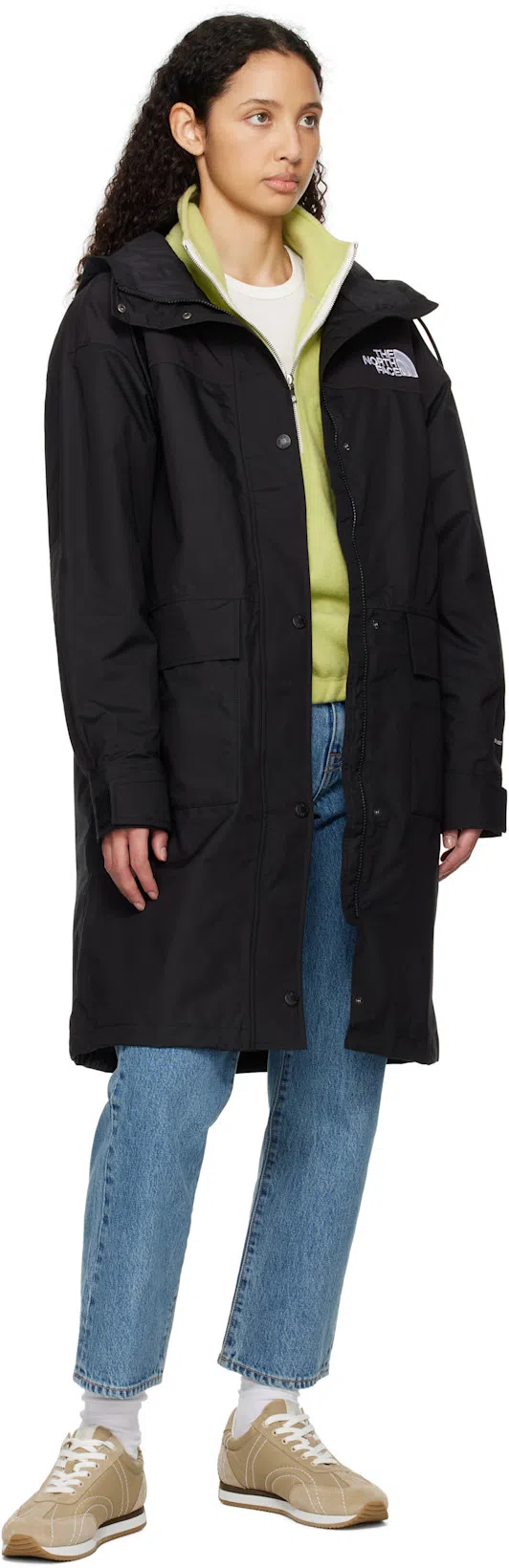 TOTÊME Toteme Nylon Low-top Sneakers In Beige