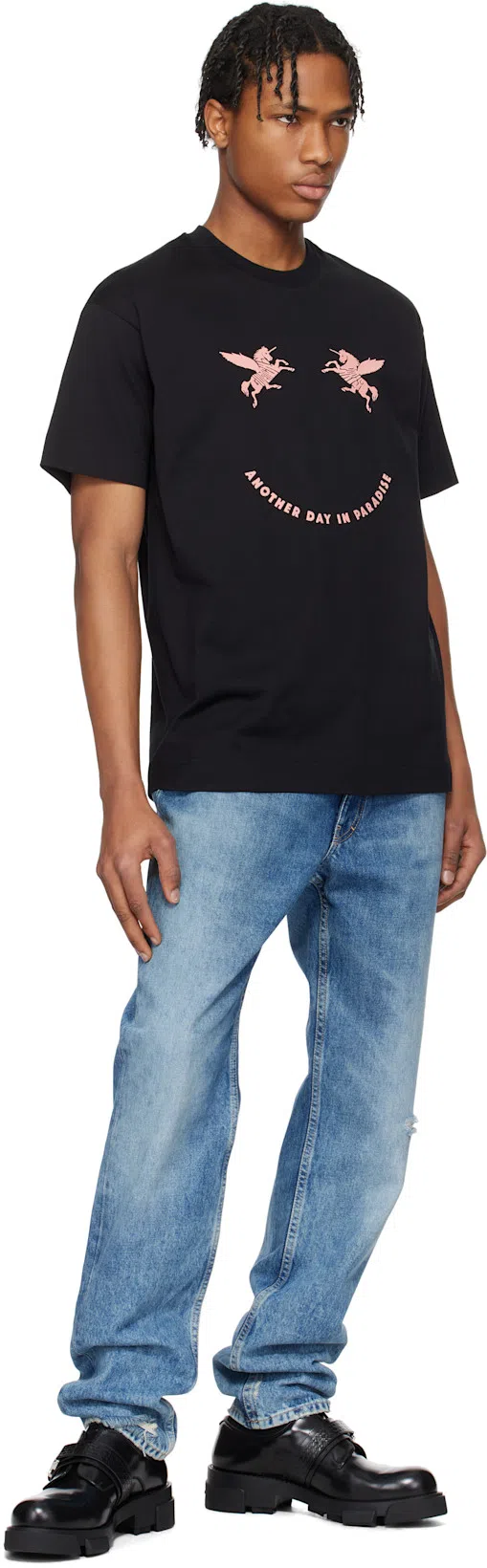 GIVENCHY Terra Platform Derby In Black