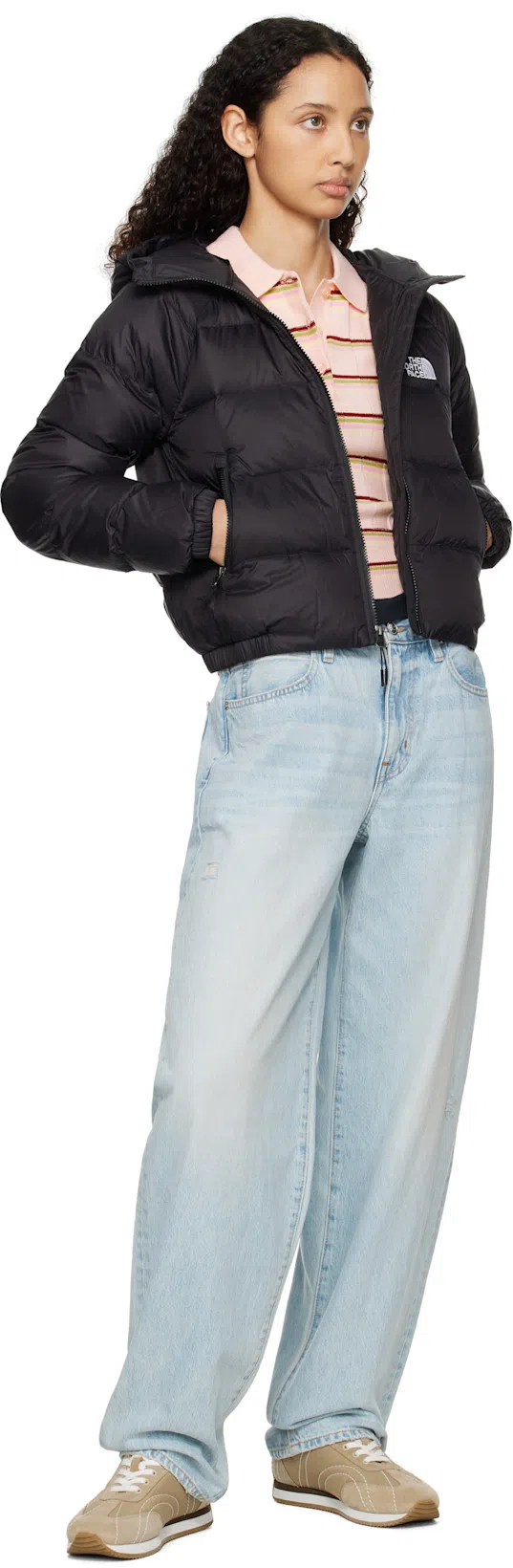 TOTÊME Toteme Nylon Low-top Sneakers In Beige