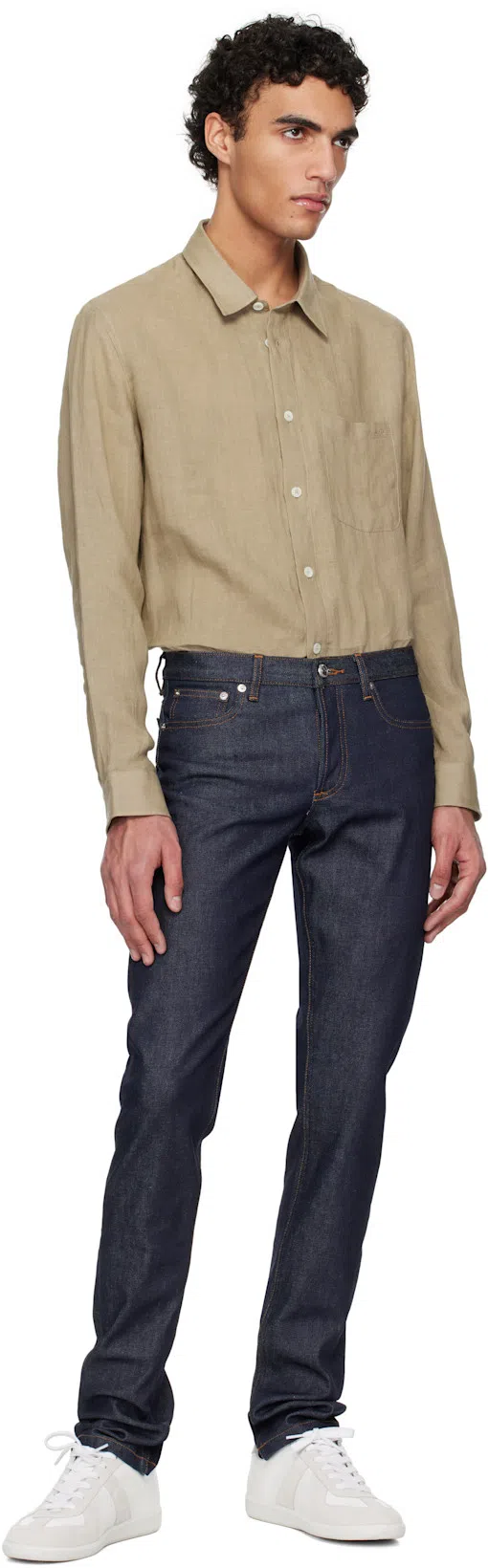 MAISON MARGIELA Off-white Replica Sneakers In 101 Off White