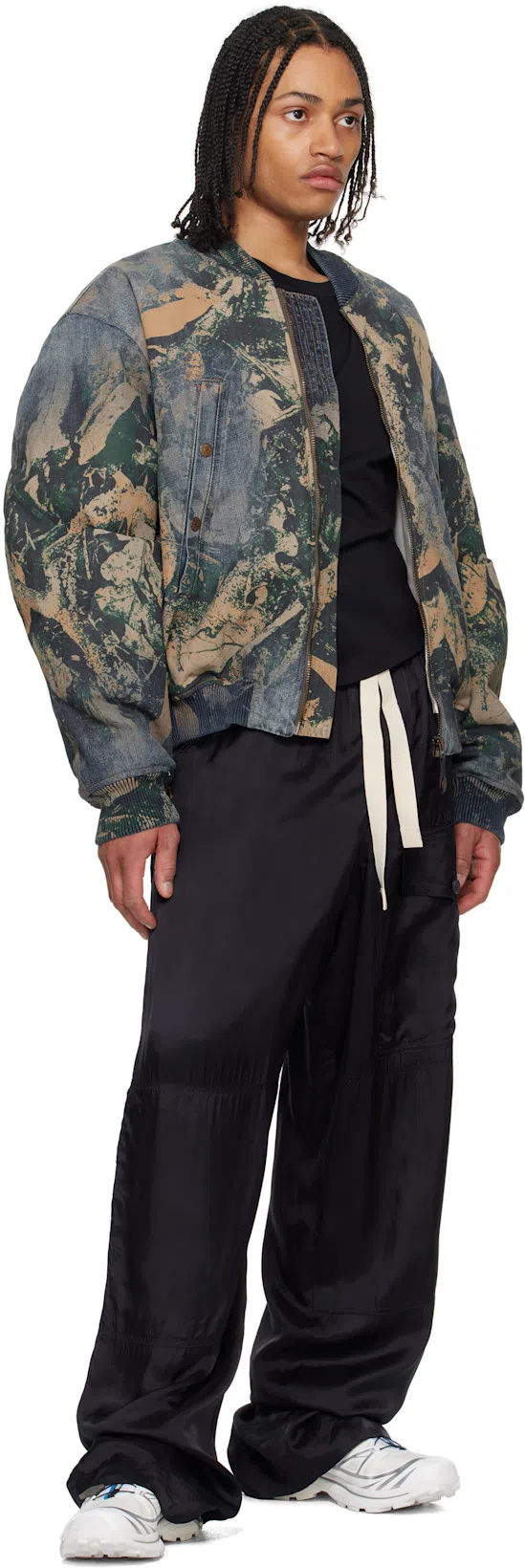 SALOMON 'xt-6 S/lab' White Sneakers With Drawstring In White+white+ftw Silver