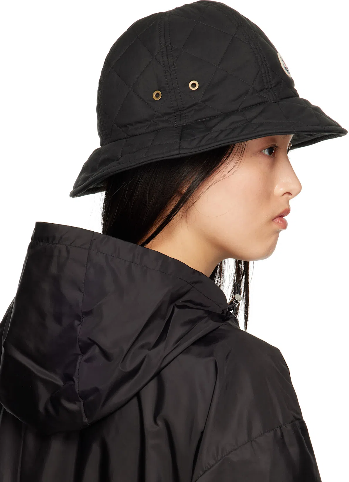 MONCLER Cotton Crew-neck T-shirt In Black