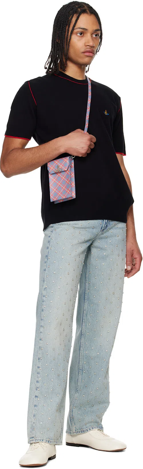 RAG & BONE Blue Shea Relaxed Straight Jeans