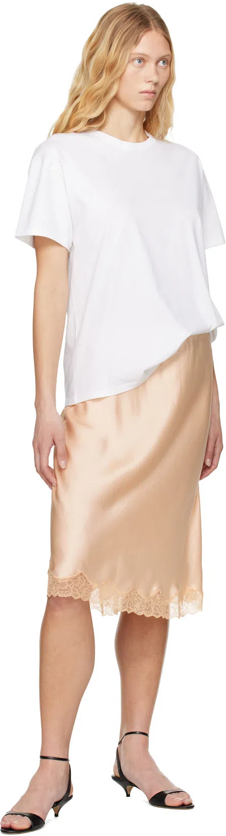 THE ROW Black Vika Ankle Strap Kitten Heeled Sandals In Blk Black