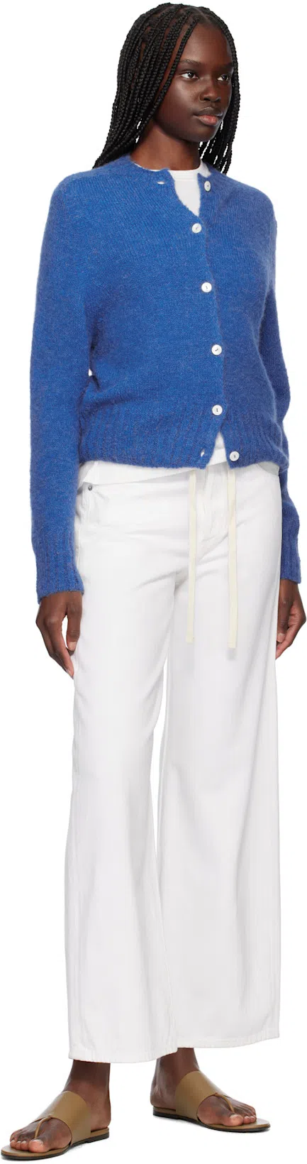 CITIZEN OF HUMANITY Brynn Drawstring Trouser In Gray