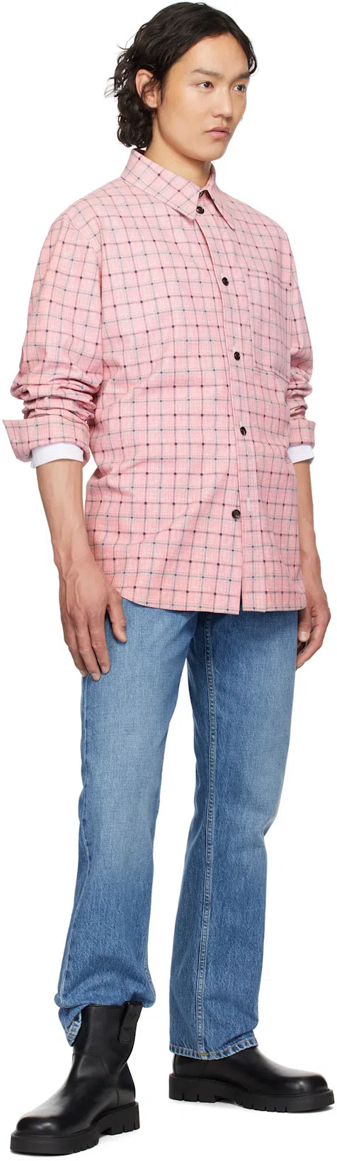 DRIES VAN NOTEN White Mock Neck Long Sleeve T-shirt In 1 White