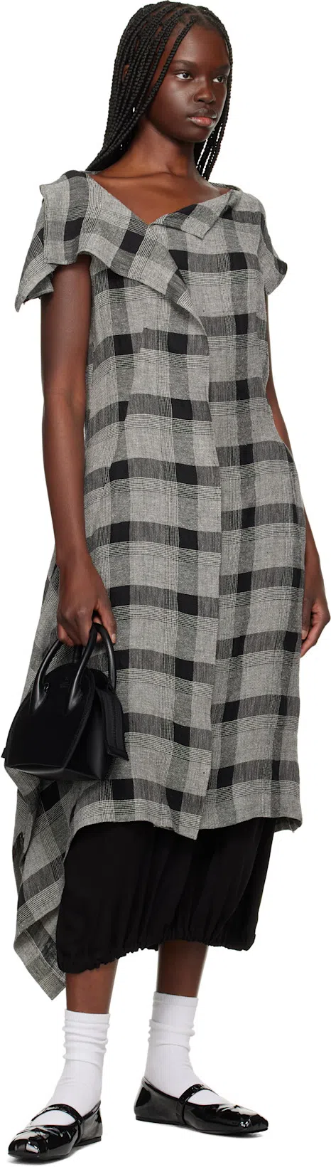 MARNI Patent-finish Ballerina Shoes In Black