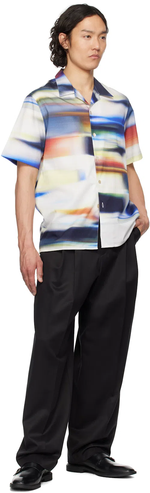 PS BY PAUL SMITH Ps Paul Smith Bowling Shirt In Multicolour