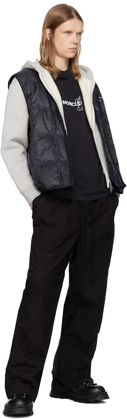 JIL SANDER Man Ankle Boots Black Size 8 Leather