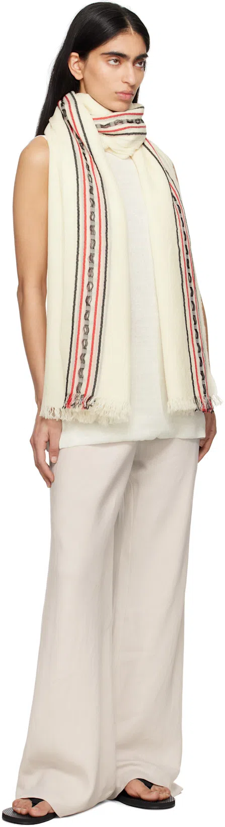 THE ROW Misty Long Ribbed-knit Cotton Tank Top In White