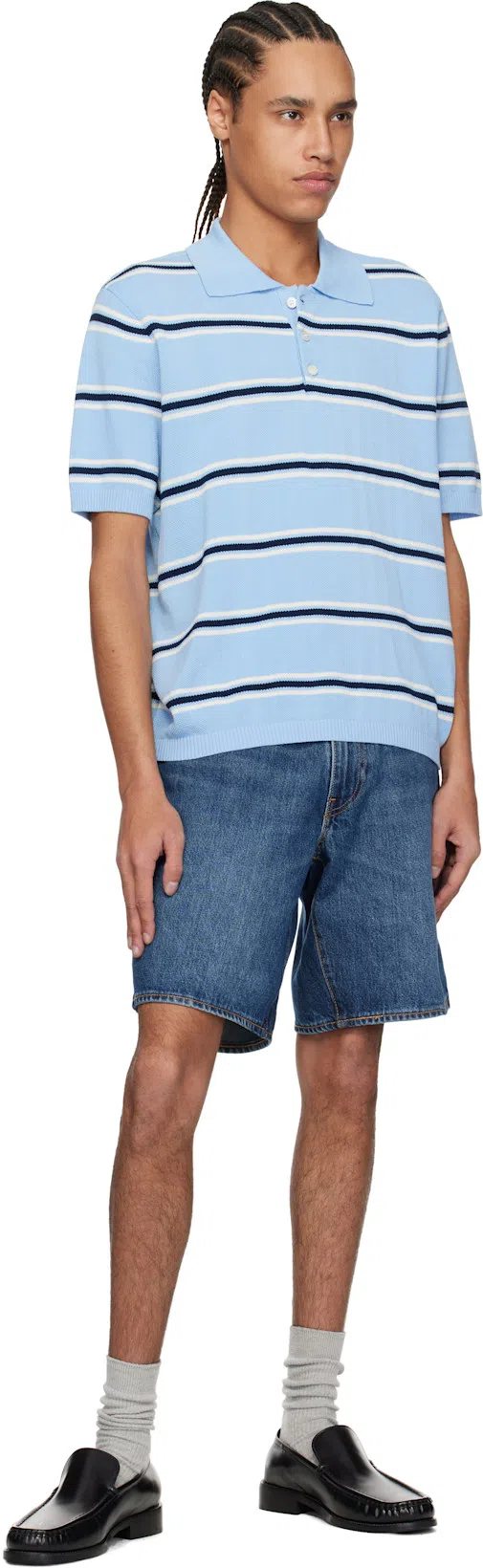 LEVI'S Big Boys 501 Classic 5-pocket Design Denim Shorts In Dark Stone