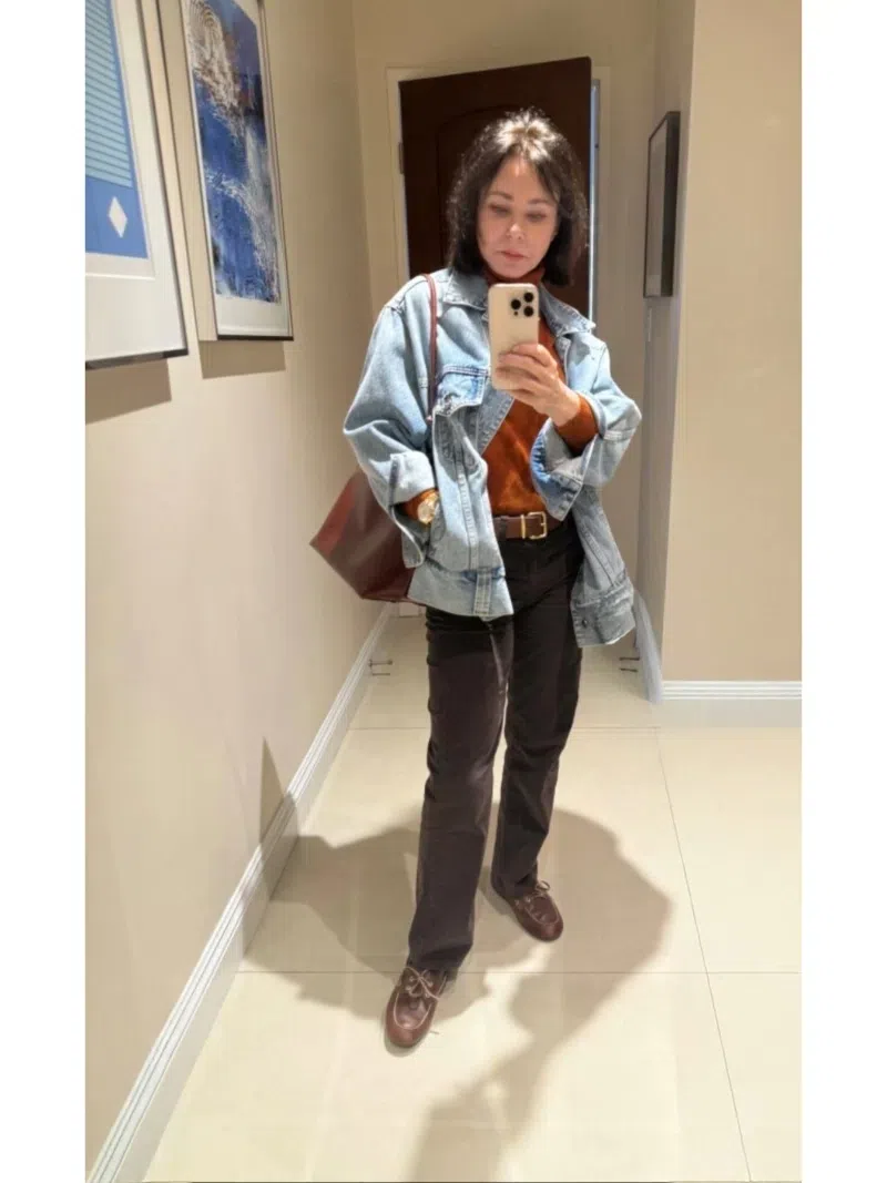 MIU MIU Burnt Brown Moccasin In Vintage Effect Leather