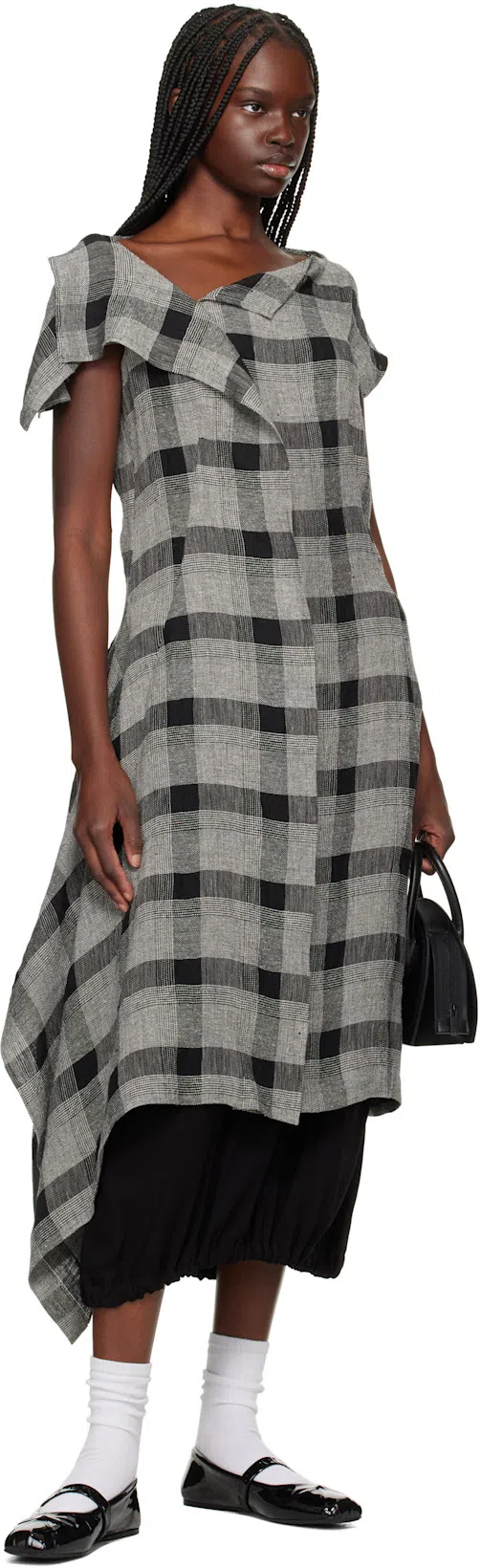 MARNI Patent-finish Ballerina Shoes In Black