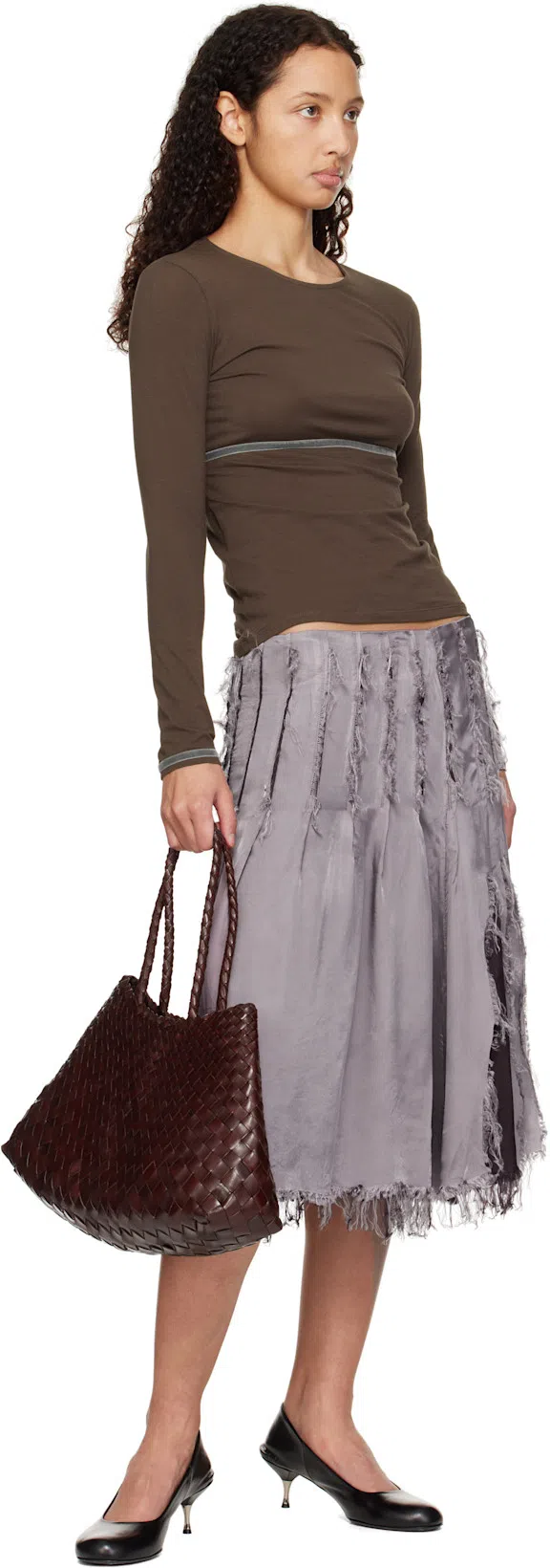 OUR LEGACY Black Declined Heels In True Dye Black