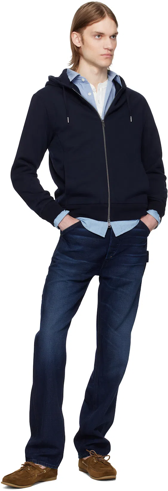 RAG & BONE White Cotton Classic Short Sleeve Henley