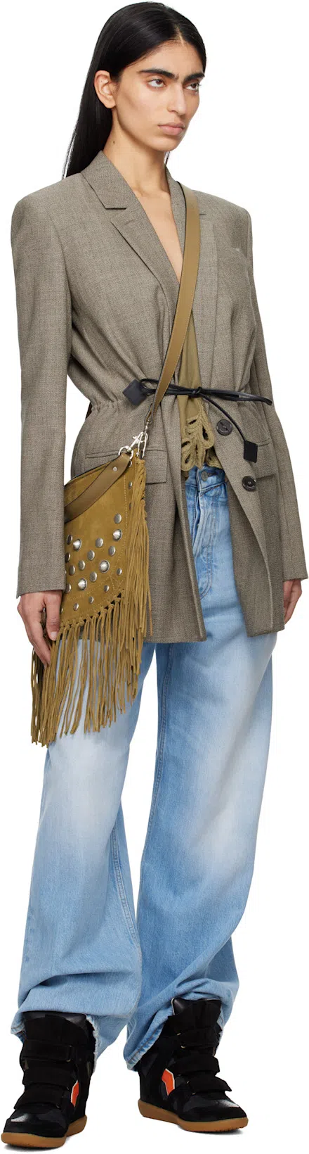 ISABEL MARANT Tya Bracelet In Henna/light Brass