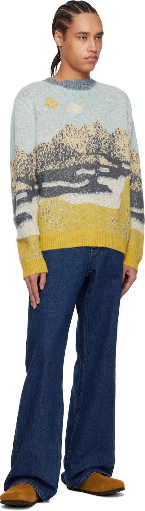 BIRKENSTOCK Mink Suede Leather Boston Mule In Multi