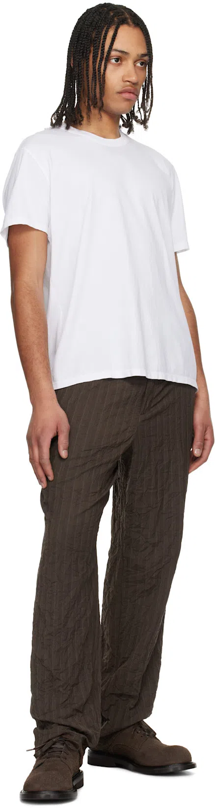 MOSCHINO Lace-up Brogues Leather Sole In Brown