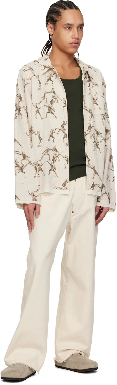 BIRKENSTOCK Taupe Suede Tokyo Slipper In Neutrals