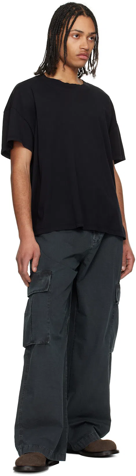 MOSCHINO Lace-up Brogues Leather Sole In Brown