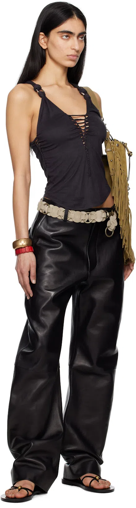 ISABEL MARANT Tya Bracelet In Henna/light Brass