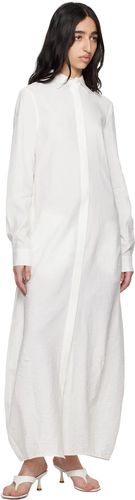 GIANVITO ROSSI Ascent Thong 55 High-heeled Sandals In White