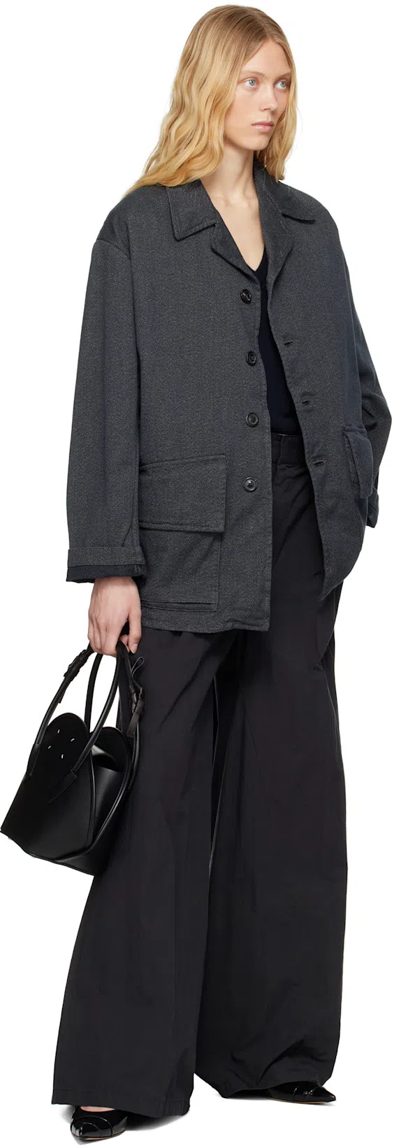 MAISON MARGIELA Cotton Sport Jacket In Midnight Melange