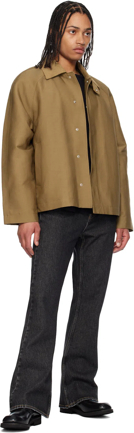 OUR LEGACY New Box T-shirt In Black In Nero