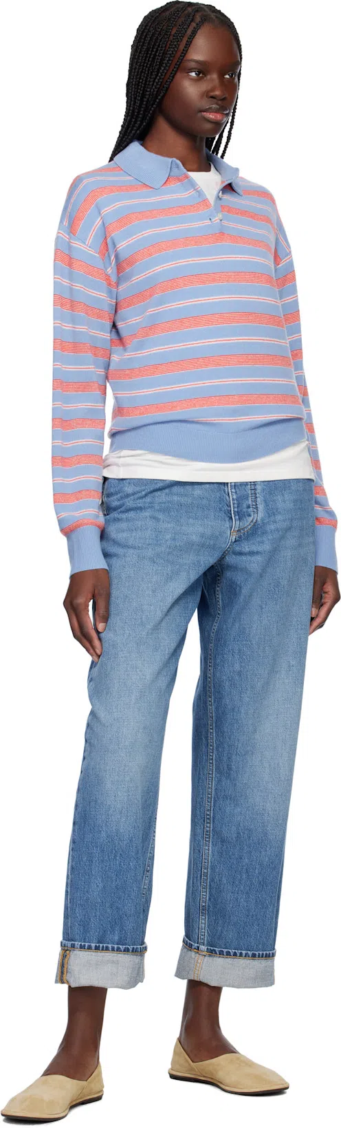 THE ROW Canal Flat In Taupe