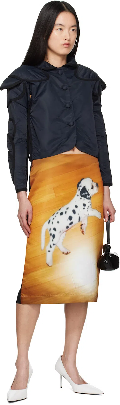 ABRA White Pointed Toe Heels In White 10