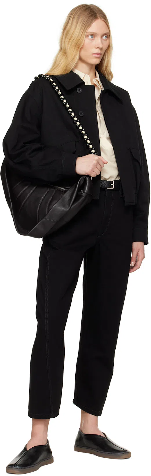 THE ROW Misty Long Ribbed-knit Cotton Tank Top In White