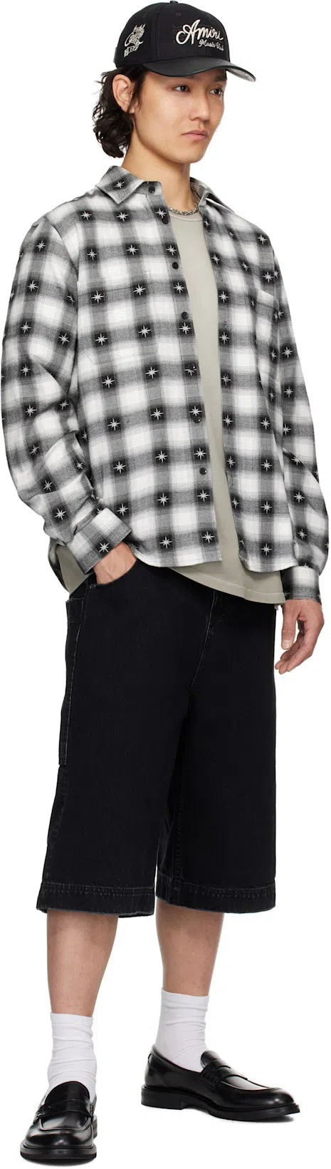 DOLCE & GABBANA Black Brushed Calfskin Loafers In Nero