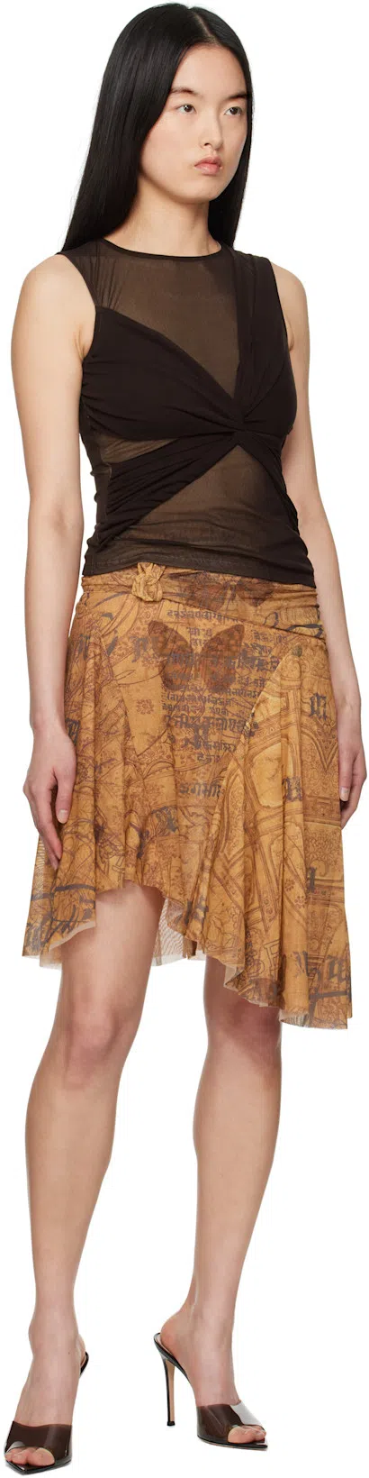 GIANVITO ROSSI Elle 85 Pointed Toe Mules In Black