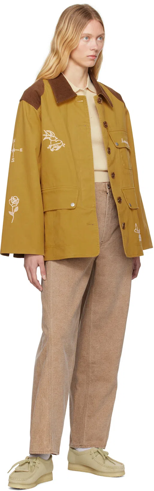 CLARKS ORIGINALS Womens Wallacraft Bee Suede Shoes In Beige In Neturals