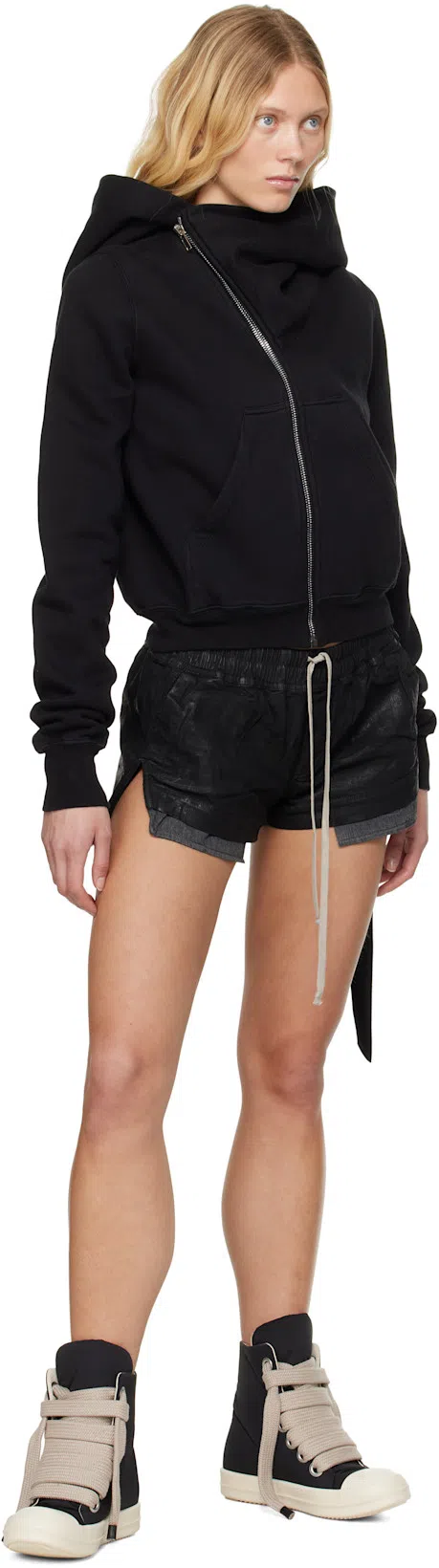 RICK OWENS DRKSHDW Concordians Mountain Sweat In Black